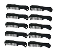 OFFIGAM 10pezzi Pettine Per Barba Da Uomo Denti Multipli Pettine Tascabile Per Styling Da Viaggio Per Cura Dei Capelli Distribuisce Sostanze Naturali Design Antiscivolo e Arrotondato