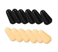 OFFIGAM 12pezzi Tappi Per Selettore Pickup Elettrico Per Chitarra Manopole Plastica Per Interruttore Vie Accessori Per Chitarra e Controllo Tono Preciso e Compatibili Con La Maggior Parte
