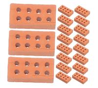 OFFIGAM 150pezzi Mini Mattoncini Colorati Per Costruzioni Di Giardini Miniatura Accessori Per Paesaggi e Decorazioni Per Bambole Mattoncini Per Progetti Creativi e Simulazioni Di