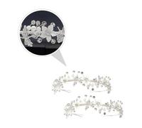 OFFIGAM 1pezzi Fascinante Cerchietto Perle Fatto Mano Per Acconciature Eleganti Decorazioni Per Sposi e Occasioni Speciali Accessorio Chic Per Donne Di Tutte Le Età