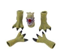 OFFIGAM 1set Burattini Dinosaur Hand Puppet Interattivi Per Giocattoli Educativi Per Esercitare La Creatività Abilità Pratiche Per Spettacoli Teatrali e Ruolo