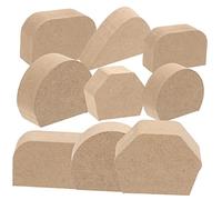OFFIGAM 1set Stampo per Manici di Tazze Legno di Strumenti per Ceramica per Creare Manici di Diverse Forme Utile per Artigianato e Regali