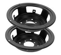 OFFIGAM 2 Pezzi Cornice Ferro per Altoparlanti Supporto Resistente per Audio Migliora Diffusione per Home Theater e Piccoli Eventi
