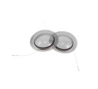 OFFIGAM 2 Pezzi Membrana per Tweeter Altoparlante 25 Core in Metallo e Plastico Cupola in Seta per Upgrade Pa Speaker e Sostituzione Driver Multiway Chiarezza e Estensione degli Alti