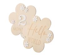 OFFIGAM 2 Pz Segni Annuncio per Milestone con per Foto Mensili e Decorazioni per Nursery per Shower