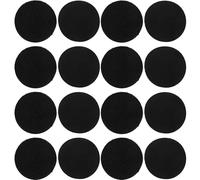 OFFIGAM 20 Paia Fissaggi Invisibili per Tappetini Auto in Nylon Adesivo a Strappo e Design a Gancio e Anello per Fissaggio Antiscivolo di Tappeti in Ufficio e Casa