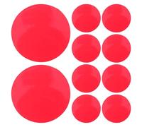 OFFIGAM 25 Pezzi Pellicola Adesiva Rossa in Pet per Correzione Colore e Diffusore Luce, Autoadesiva per Lampade e Faretti Video, per Esposizioni e Angoli Decorativi Unici