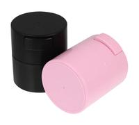 OFFIGAM 2pezzi Contenitore Per Colla Per Extension Ciglia Design Pressato Per Deumidificazione e Conservazione Materiale Sicuro Colori e Spazio Ampio Per Diverse Colla Ciglia