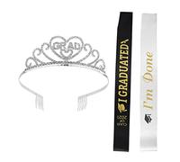 OFFIGAM 3 Pezzi Fascia Per Con Di Laurea Fascia Per Da Donna Fascia Per Cintura Per Fascia Personalizzata Fascia Per Il 30° Compleanno Della