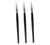 OFFIGAM 3 pezzi Pennelli Silicone per Ombretto e Labbra Testine Morbide e Delicate per Applicazione e Sensibile per Make-up Naturale e Domestico