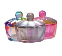 OFFIGAM 3pezzi Ciotola in Vetro Per Unghie Tazza Decorativa Per Manicure Ciotola Per Monomeri Accessorio Per Nail Art Tazza Per Miscelazione Forniture Per