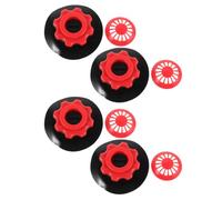OFFIGAM 4 Pezzi Valvola con Cappuccio Protettivo di Scarico Pressione per | Pvc, Montaggio Manuale Semplice, Scarico Automatico Controllato, per Materassi e Imbarcazioni
