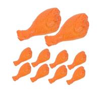 OFFIGAM 40 Miniature Fake Chicken Legs For Dollhouse Realistic Braised Meat Model Toys With Authentic Texture Collectible Food Props For Photography And Play