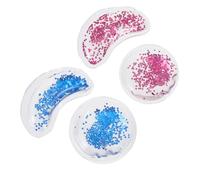 OFFIGAM 4pezzi Maschera Rinfrescante Gel Per Occhi Di Patch Riutilizzabili Per Occhiaie e Borse Materiale Sicuro e Duraturo Per Adulti Applicazione Fredda e Rigenerante