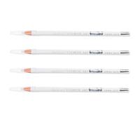 OFFIGAM 4pezzi Matita Bianca Per Sopracciglia Ombretto Bianco Penna Per Trucco Occhi Resistente Al Sudore Facile Applicazione