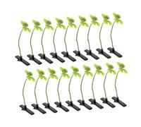 OFFIGAM 50pezzi Accessori Per Divertenti e Carini Fermagli Pianta Con Design Di Germoglio Clip Per Ragazze e Donne Per Feste e Uso Quotidiano Ottimo Per Occasioni Speciali