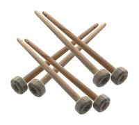 OFFIGAM 6pezzi Bacchette Per Batteria Legno e Bacchette Per Batteria Con Manico in Legno Per Principianti Per Esercitarsi Per e