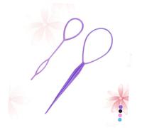 OFFIGAM 8pezzi Topsy Tail Intrecciacoda in Plastica Misti Colori Strumenti Per Acconciature Eleganti e Neat Accessori Donna Per Banchetti e Recite Dance Facili Da Usare e Delicati Sui Cape