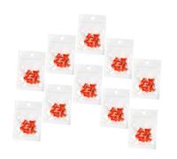 OFFIGAM Aghi per Apertura Bottiglia e Tappi per Ugelli Colla Ciglia, Set da 100 Pezzi, Strumenti Antibloccaggio per Flaconi Colla, Accessori Professionali per Saloni e Uso Domestico