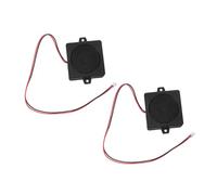 OFFIGAM Altoparlanti Mini 2 Pezzi 5w 4ohm Casse Amplificate Potenti con Singola Cavità in Plastica e Metallo per Smartphone e Monitor Tv Uso Portatile e Risparmio Spazio
