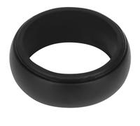 OFFIGAM Anello in Silicone Nero Anello da Dito Resistente e Facile da Pulire per Sport All'aperto Migliora la Forza della Presa per Atleti e Musicisti