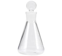 OFFIGAM Beuta Conica in Vetro da 100ml per Laboratorio Chimico, Facile da Pulire e Riempire, per Studenti e Lezioni di Chimica