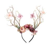 OFFIGAM Cerchietto Natalizio Corna Di Cervo Copricapo Natalizio Per Capelli Accessori Per Capelli Natalizi Cerca Corna Di Alce Decorazione Natalizia Per Ragazza