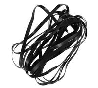 OFFIGAM Cinghia in Gomma per Registratore Cassette 40 Pezzi, Resistente e Assorbi Vibrazioni, Adatta per Lettore Cd-rom e Stereo Portatile Nera