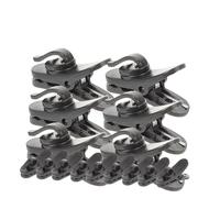 OFFIGAM Clip per Microfono in Plastica 15 Pezzi Piccola Clip per Cavo Auricolari e Filo Microfono Abbigliamento Adatto a Conferenze e Registrazioni