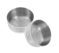 OFFIGAM Coperchi per Tazze Shaker in Acciaio Inossidabile da 350ml, 2 Pezzi Riutilizzabili e Anti-perdita per Cocktail e Bevande Miscelate