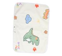 OFFIGAM Coprimaterasso Per Ragazzo Ragazza e Anziani Lavabile e Riutilizzabile Protezione Contro Le Perdite Design Due Facce Con Stampa Piccole Dinosaurie Per Lettini e Camere Da Letto