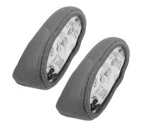 OFFIGAM Cuscinetti per Stampelle Resistenti All'usura Imbottitura Spessa in Cotone e Spugna, Copri Ascella Confortevoli e Riutilizzabili