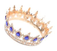 OFFIGAM diadema di strass copricapo Nozze decorazioni accessori per da sposa per le spose coroncina sposa per la sposa Coppia di moda della sposa Blu