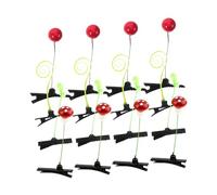 OFFIGAM Fermagli per Chioma Vegetali 16 Pezzi per Bambine 8-12 Anni, Clip Kawaii a Forma di Germoglio di Soia, Accessori per Chioma Sottili, Decorativi per Feste e Uso Quotidiano