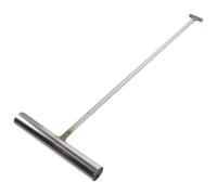 OFFIGAM Gancio a T per Tombino in Acciaio Inox 44 CM X 12 MM Attrezzo di Sollevamento per Coperchio Tombino e Porta Avvolgibile Resistente per Manutenzione Fognature e Sollevamento