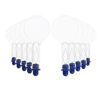 OFFIGAM Infila Ago per Anziani con Lente d'Ingrandimento 10 Filo per Cucire Macchina in Plastica e Filo d'Acciaio Accessori per di Cucito e Artigianato