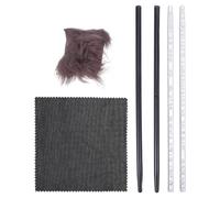 OFFIGAM Kit per Esperimenti Elettrostatici con Bastoncino di Attrito e Tessuto in Seta, Effetti Elettrostatici Stabili, per Esperimenti Scientifici in Aula Scolastica