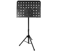OFFIGAM Leggio Pieghevole Regolabile per Spartiti Musicali Supporto Nero con Design Musicale Portatile e Robusto per Pianoforte Elettrico Chitarra e Orchestra per Pratica