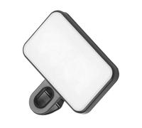 OFFIGAM Luce LED per Selfie Clip Regolabile Luce per Trucco e Videoconferenza per Streaming Live e Fotografia su Computer e Smartphone Colore Nero