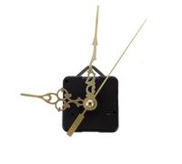 OFFIGAM Meccanismo di Movimento per Orologio a Parete, Lunga Asta | Set da 1 Pezzo, Coppia Elevata, Plastica Nera, per Creare o Riparare Orologi, Accessorio Compatto