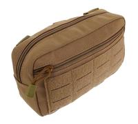 OFFIGAM Outdoor Multifunctional Waist Pouch in Mud Color Lightweight Medical Storage Bag With Multi Compartments For Quick Access in Hunting Camping Emergencies