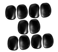 OFFIGAM Paraorecchie in Plastica Trasparente Per Tintura Dei Chioma, Protezione Per Orecchie Manuale e Salone, Set Da 10 Pezzi, Antimacchia, Riutilizzabili