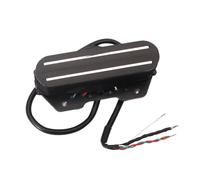 OFFIGAM Pickup Elettrico Humbucker Doppio Veloce Con Shielding Completo Per Chitarra Due Poli Nero Sostituzione Per Chitarre Elettriche e Bassi