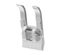 OFFIGAM Piedino da Cucito per Macchine Domestiche con Apertura Inossidabile per Ricamo e Trapuntatura Compatibile con e Singer Facile da Installare Colore Argento