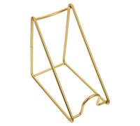 OFFIGAM Porta Bottiglie Vino in Ferro Robusto Espositore da Tavolo Elegante per Bottiglia Singola Mensola per Vino Liscia e Resistente per Casa Bar e Ristoranti Supporto Decorativo e