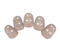 OFFIGAM Protezione per Dita Chitarra in Silicone Flessibile, Copri Dito per Strumenti a Corda, Set da 25 Pezzi Grigio per Mandolino, Banjo e Ukulele, Accessori per Musica e Pratica