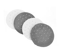 OFFIGAM Retine Per Chioma Per Chignon 4 Pezzi Set Nero e Bianco, Accessori Per Chioma Da Donna e Ragazze, Modellatore Per Acconciature Da Balletto, Adatto Per Infermiere, Hostess e Ballerine