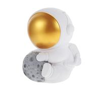 OFFIGAM Salvadanaio Resistente e Antigraffio in Vinile Grande Capacità Astronauta Contenitore per Monete per Ragazzo Ragazza e Decorazioni per Feste Spaziali