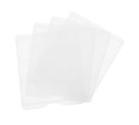 OFFIGAM Scatola Porta Vetrini per Microscopio in Plastico 4 Pezzi, Contenitore Multifunzionale Spesso per Conservazione Sicura di Diapositive da Laboratorio e Spedizione