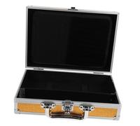 OFFIGAM Scatola Portatile per Strumenti Manicure e Auricolare Organizer Maneggevole Alluminio Design e Resistente Capacità per Custodia e Trasporto